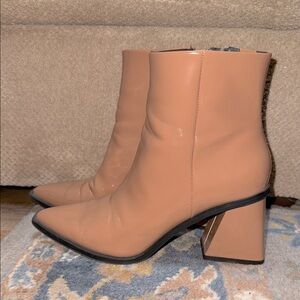 Nordstrom BP camel patent boots